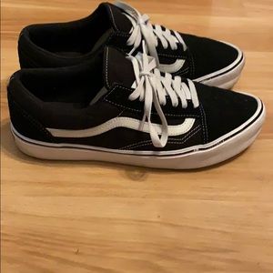 Used black and white vans